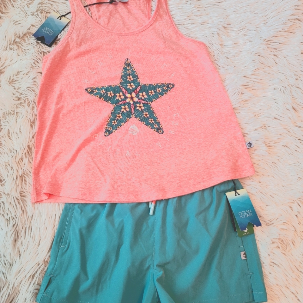 NWT. Tank and short set.